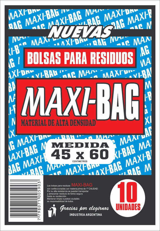 Paquete residuos alta densidad 45 × 60