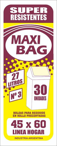 Rollo residuos baja densidad 45 × 60