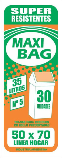 Rollo residuos baja densidad 50 × 70