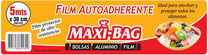 Rollo de film autoadherente